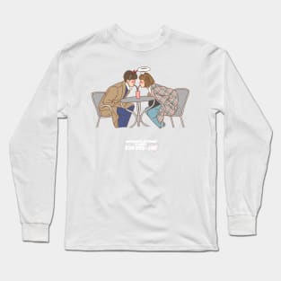 Weightlifting Fairy Kim Bok-joo Kdrama Art Long Sleeve T-Shirt